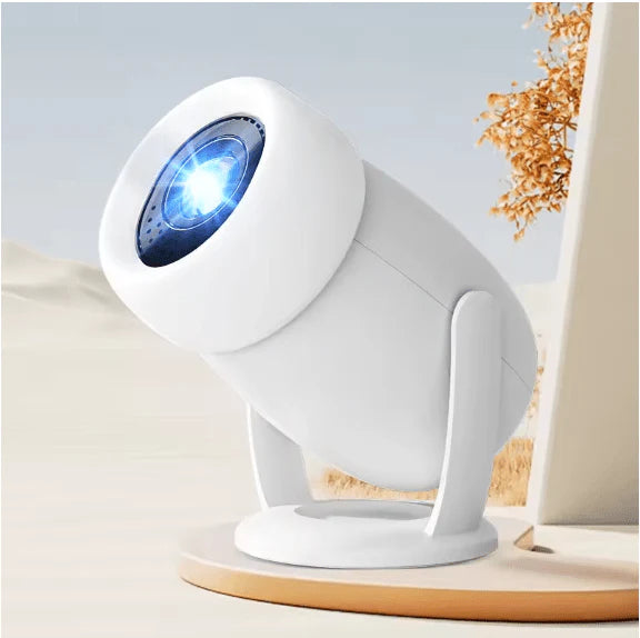 LED Ultra HD WiFi 6 Smart Projector – 4K HDR Portable Home Theater