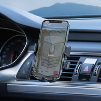 Hoco CA86 Button Air Outlet Car Phone Holder – Secure & Adjustable Mount