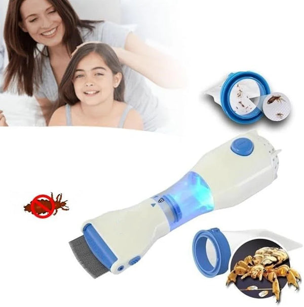 Electric Head Lice Comb – Chemical-Free Suction Lice Removal Device
