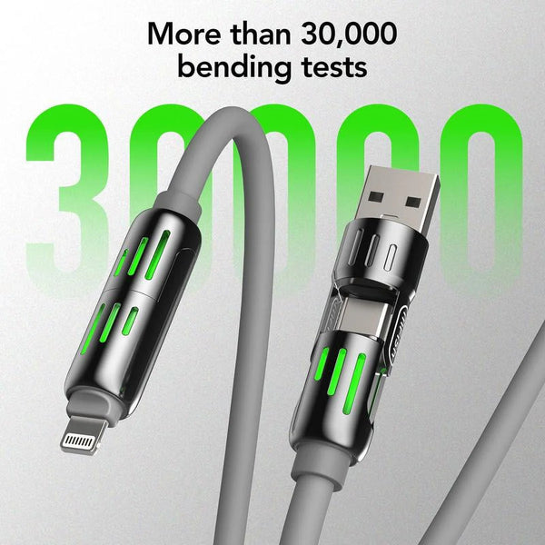 4-in-1 Multi USB Charging Cable – Universal Fast Charging Cable