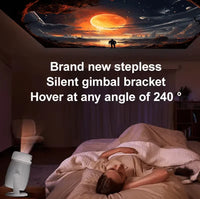 LED Ultra HD WiFi 6 Smart Projector – 4K HDR Portable Home Theater