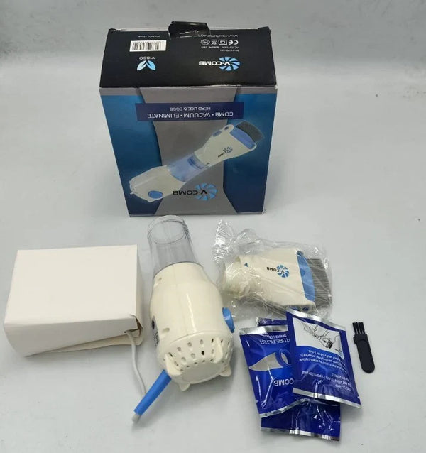 Electric Head Lice Comb – Chemical-Free Suction Lice Removal Device