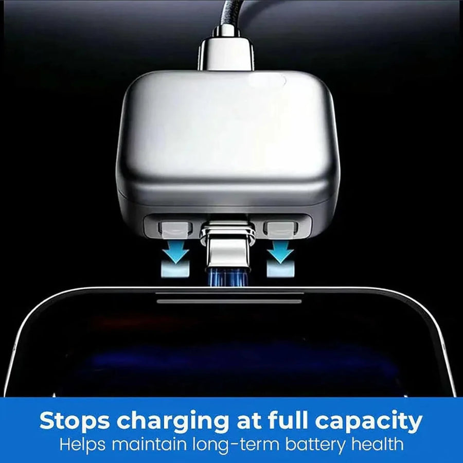 Mini USB-C Power Adapter – Compact Metallic Design with USB-C Connector