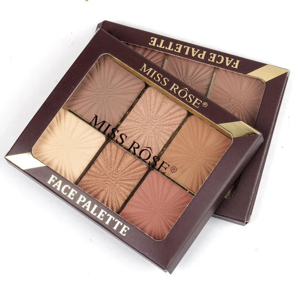 Arch Face Palette – All-in-One Contour, Highlight & Makeup Palette