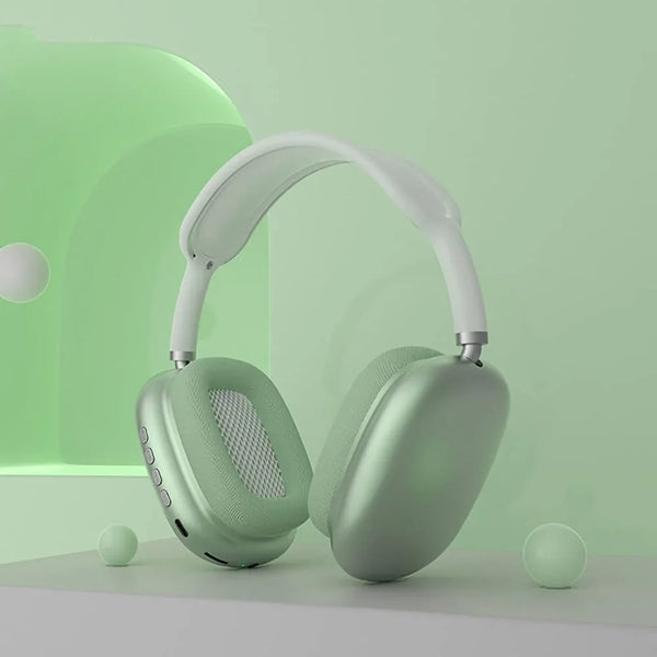 EchoWave P9 Wireless Headphones – High-Fidelity Sound with Cushioned Comfort