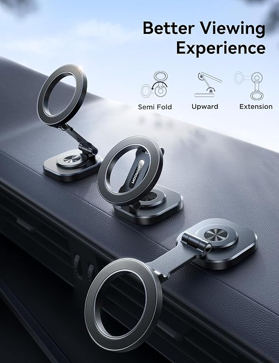 Premium Magnetic Car Phone Holder – 20 N55 Magnets with 3M Adhesive Mount